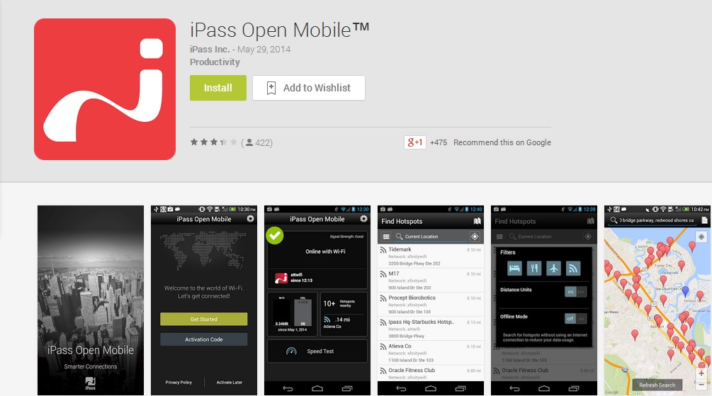 iPass android app