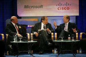 Microsoft and Cisco discuss on future vision