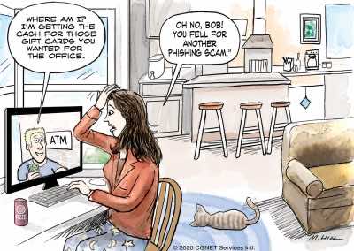 Data privacy cartoon