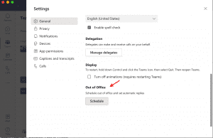 Set up autoreplies in Teams