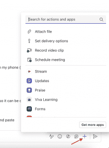 Sharing in a chat, fig. 1