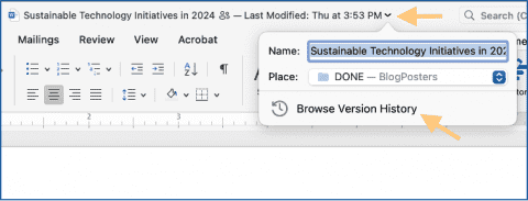 How to Use Version Control in Microsoft 365 - CGNET